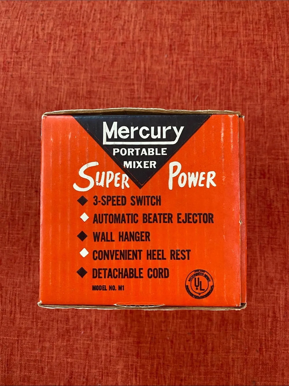 Vintage Mercury Portable Mixer Model Number M1